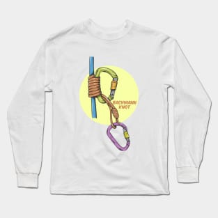 Bachmann Climbing Prusik Hitch Long Sleeve T-Shirt